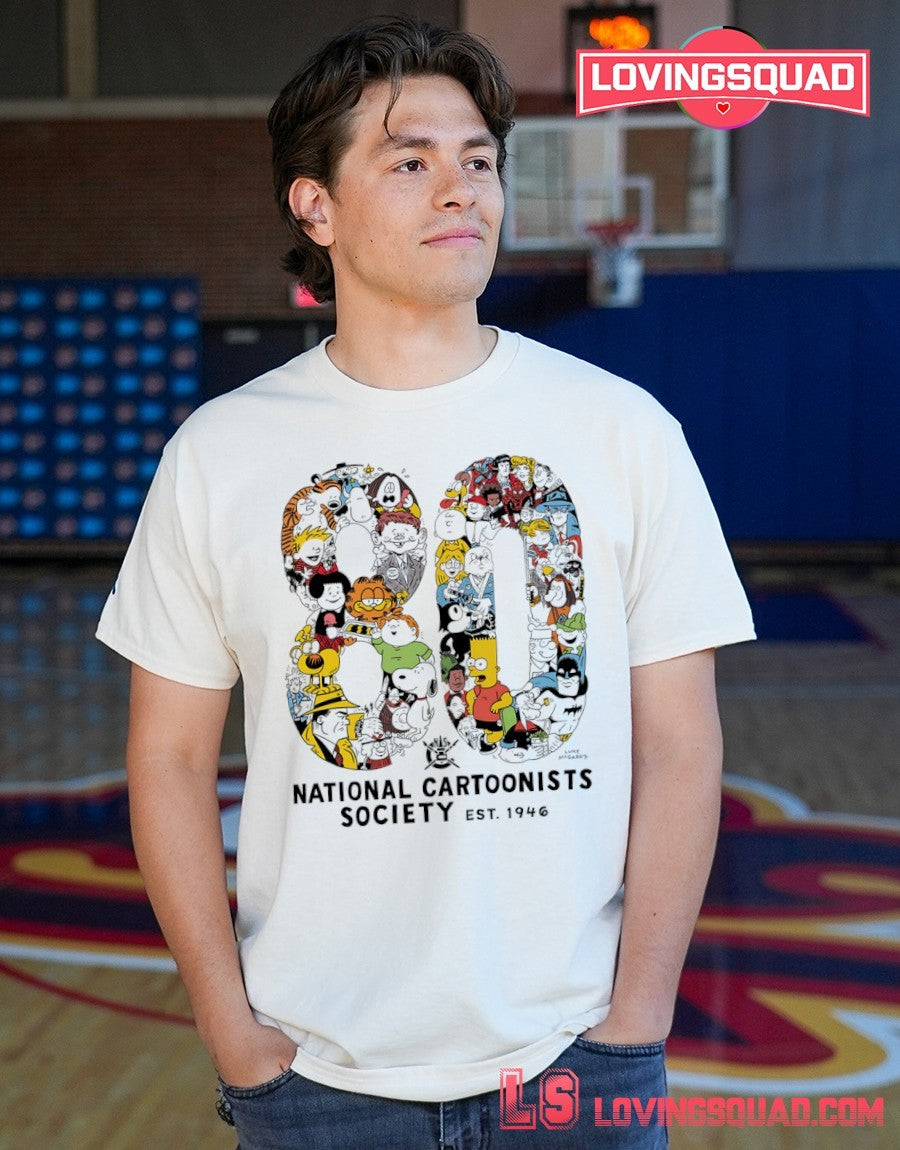 National Cartoonists Society 80th Anniversary Luke Mcgarry Shirt