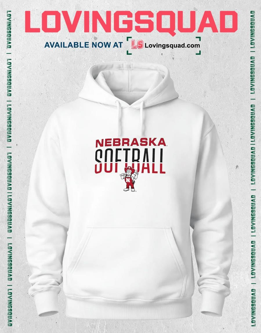 Nebraska Huskers Softball mascot shirt