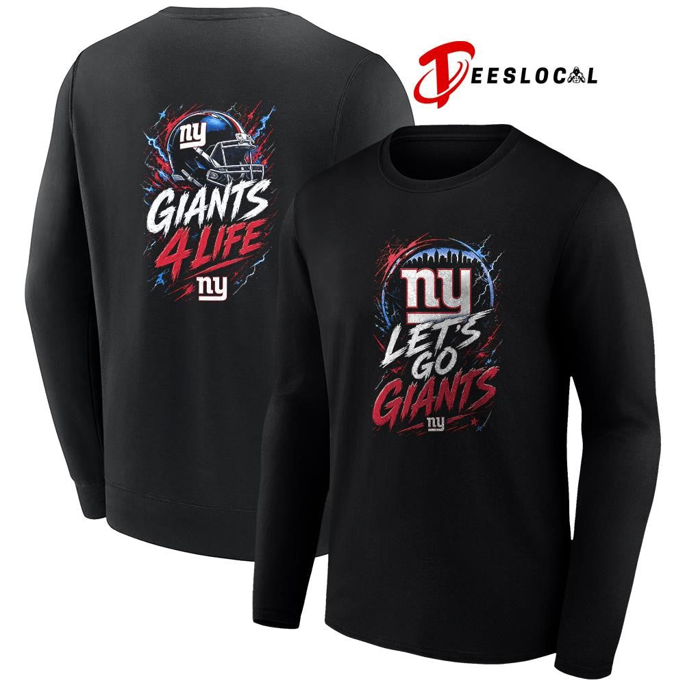 New York Giants x fan 4 life graphic shirt