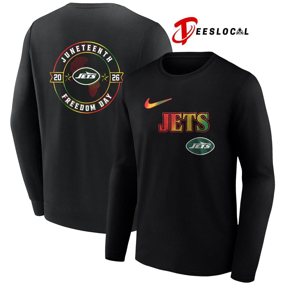 New York Jets x Juneteenth Strong freedom day logo shirt