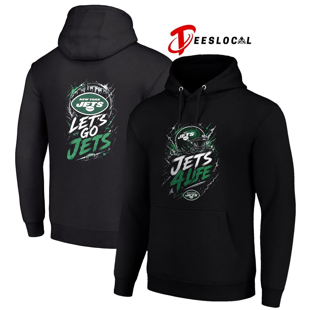 New York Jets x fan 4 life graphic shirt