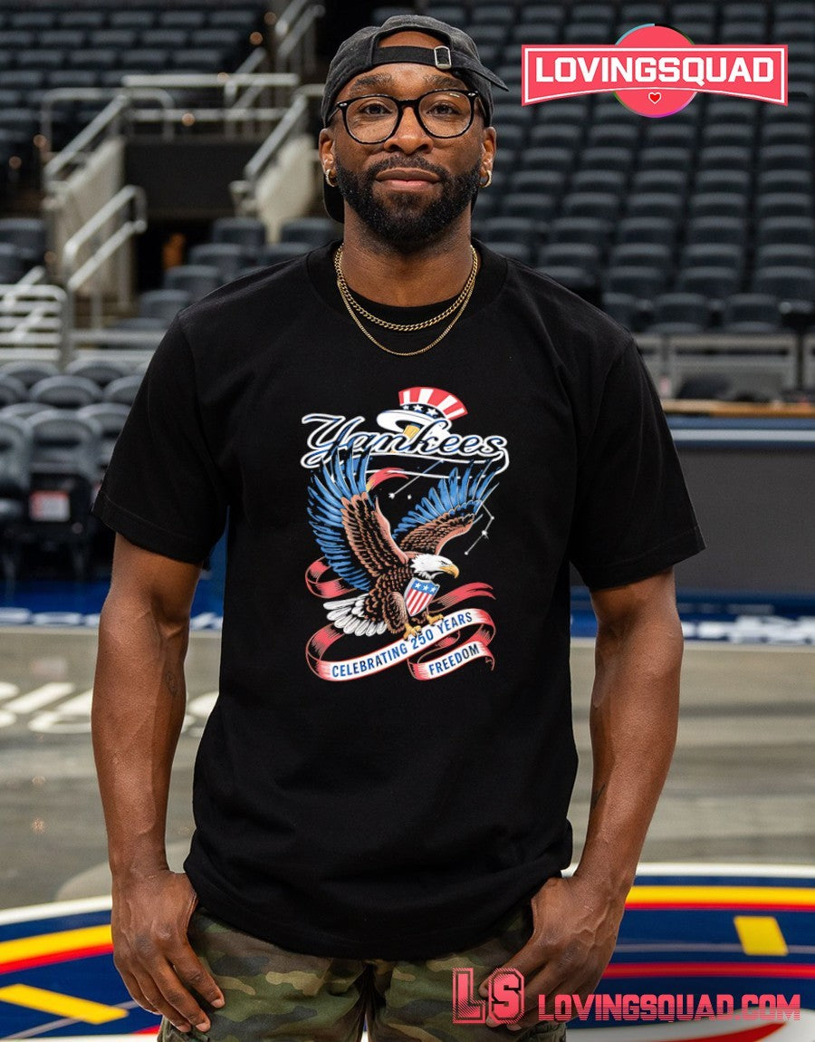 New York Yankees Celebrating 250 Years of Freedom shirt