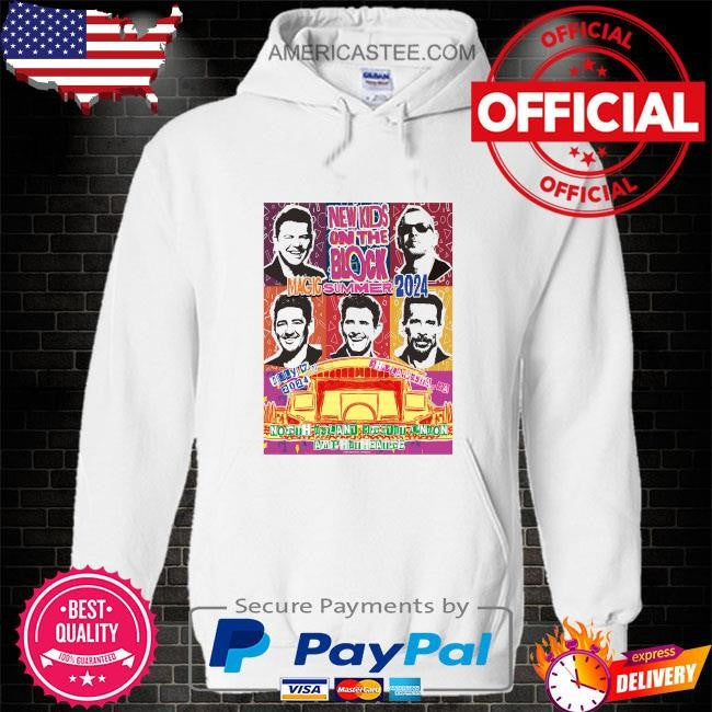 New kids on the blocks chula vista ca jul 7 2024 poster shirt
