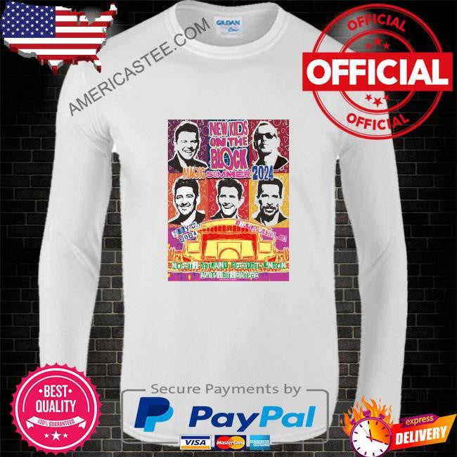 New kids on the blocks chula vista ca jul 7 2024 poster shirt