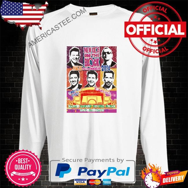 New kids on the blocks chula vista ca jul 7 2024 poster shirt