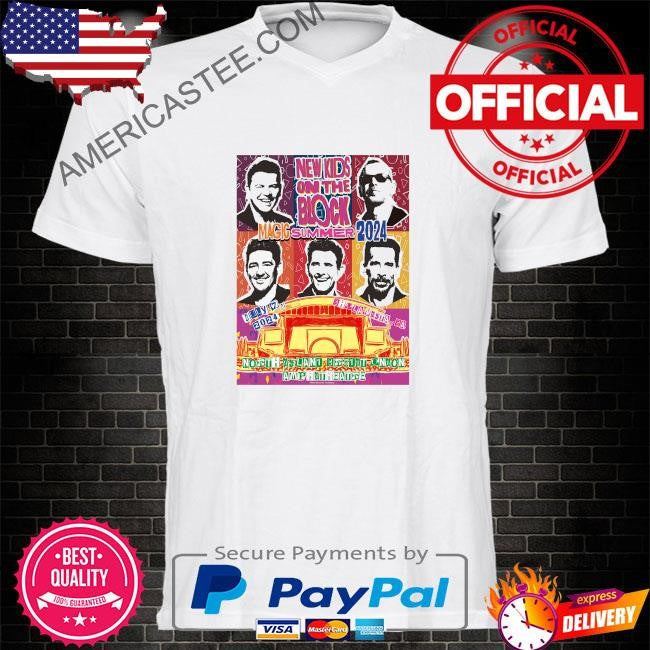 New kids on the blocks chula vista ca jul 7 2024 poster shirt