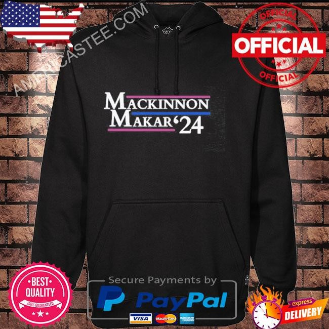 New nathan mackinnon cale makar colorado avalanche 24 shirt