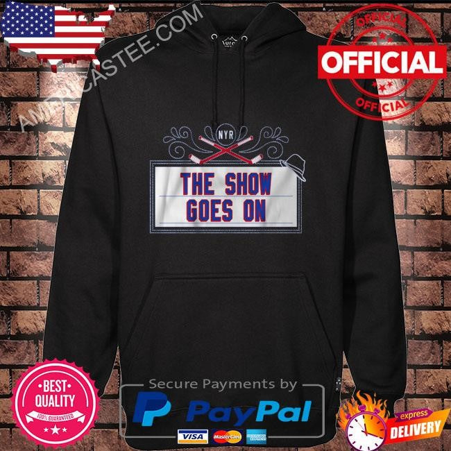 New york hockey the show goes on shirt