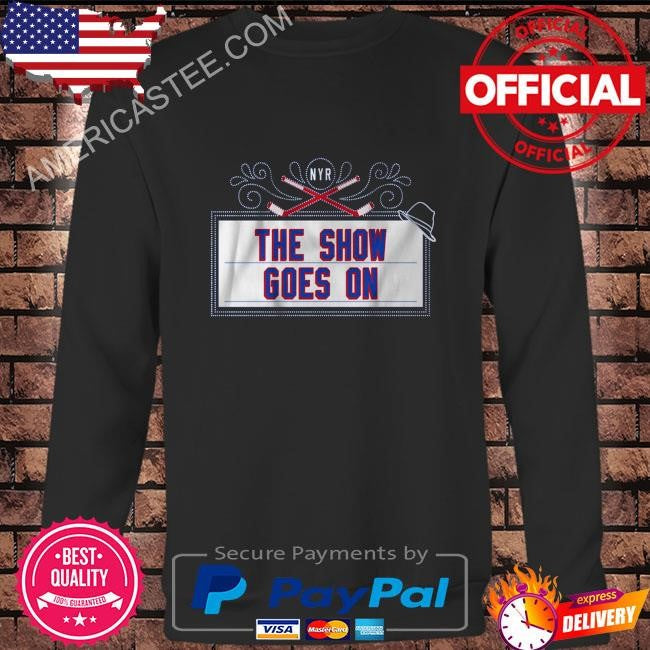 New york hockey the show goes on shirt