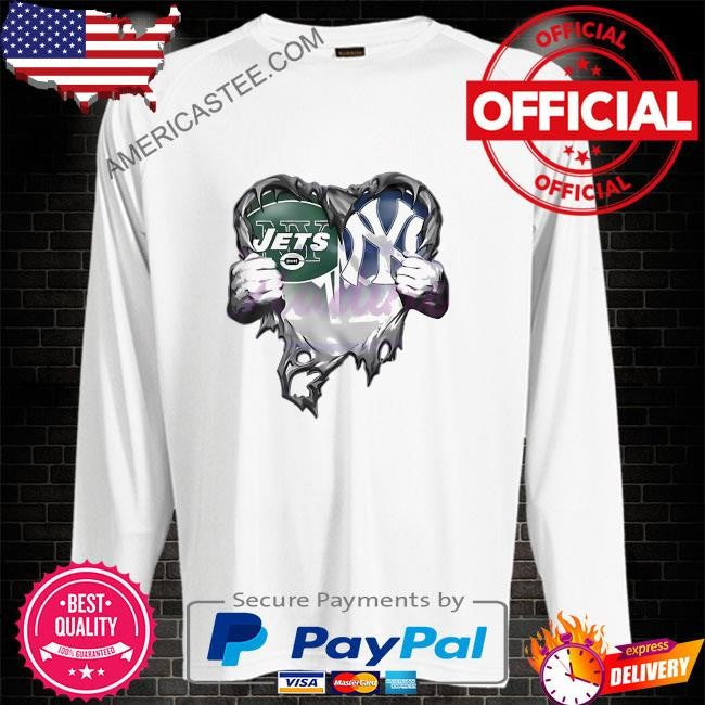New york jets and yankees sport team shirt