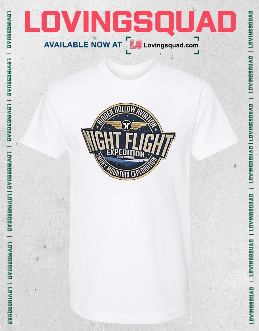 NightFlight Expedition Hidden Hollow Aviation Smoky Mountain exploration shirt