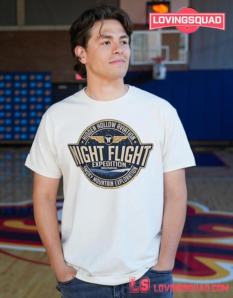 NightFlight Expedition Hidden Hollow Aviation Smoky Mountain exploration shirt