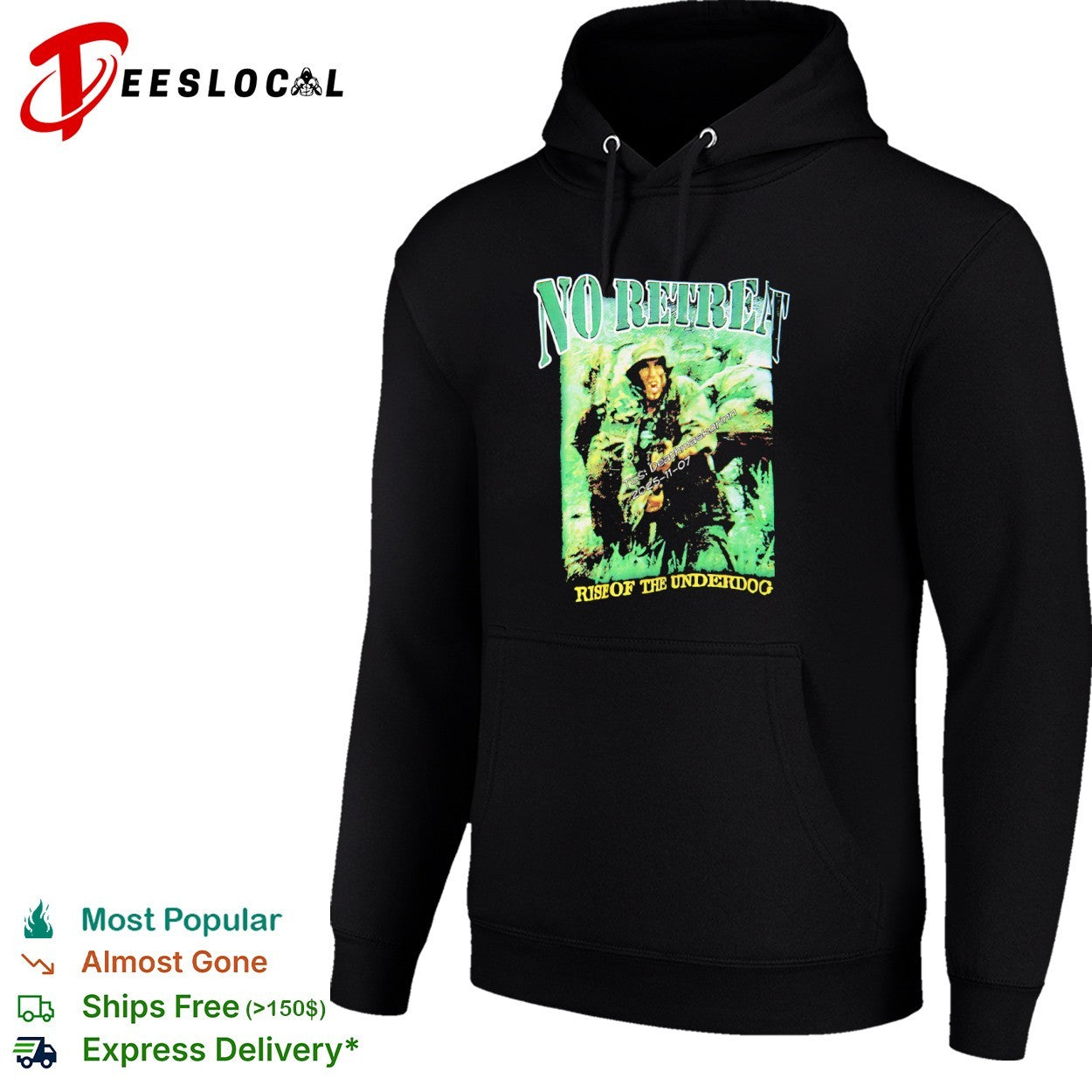 No Retreat Rise of the Underdog shirt