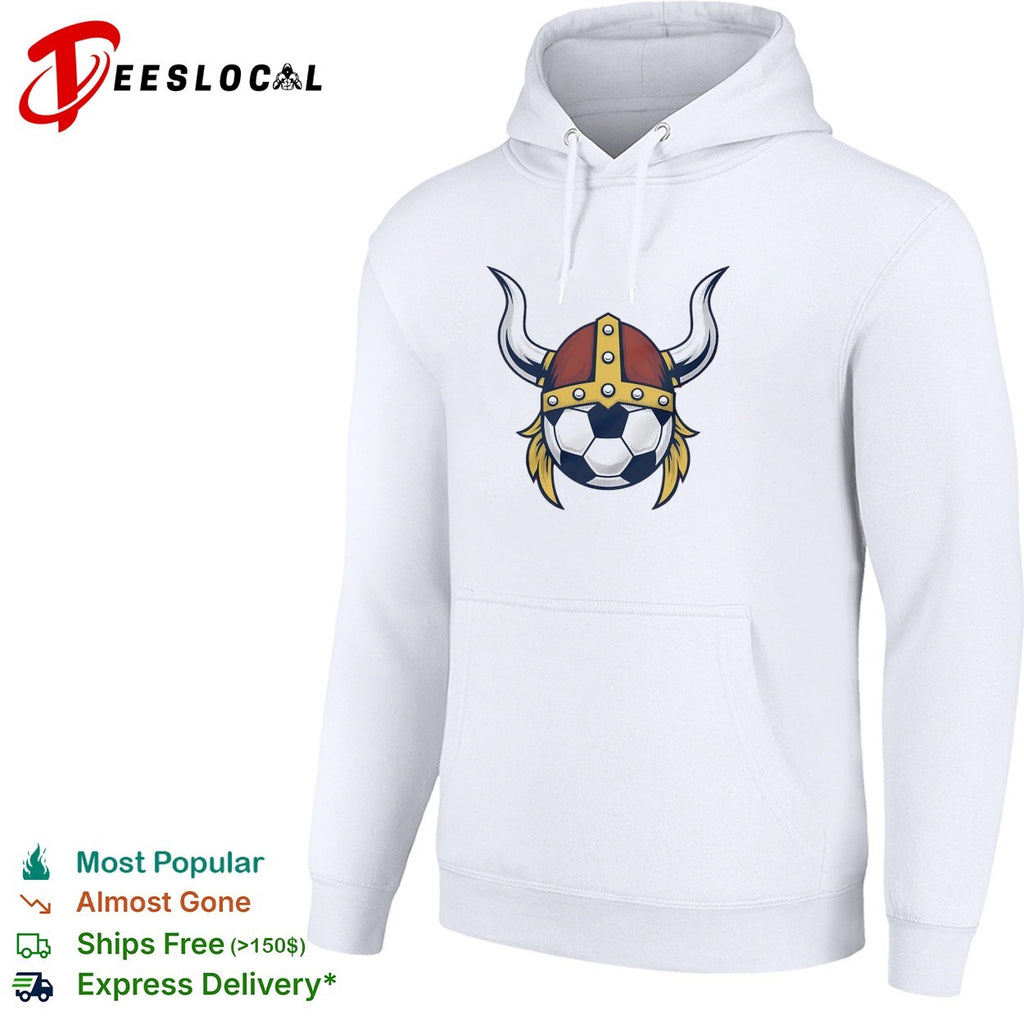 Norway Soccer ball Viking helmet shirt