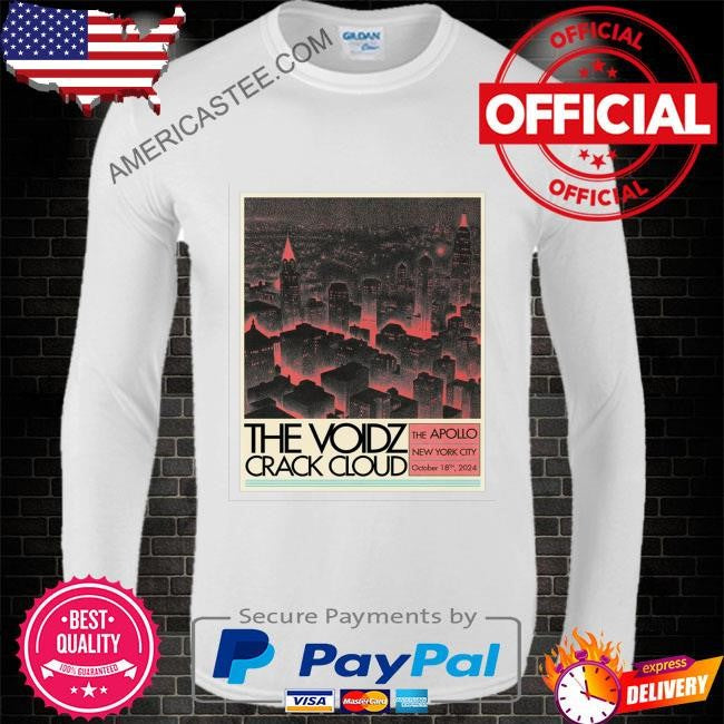October 18 2024 the apollo new york ny the voidz poster shirt