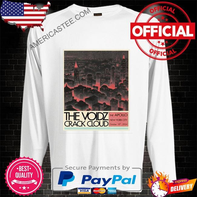 October 18 2024 the apollo new york ny the voidz poster shirt