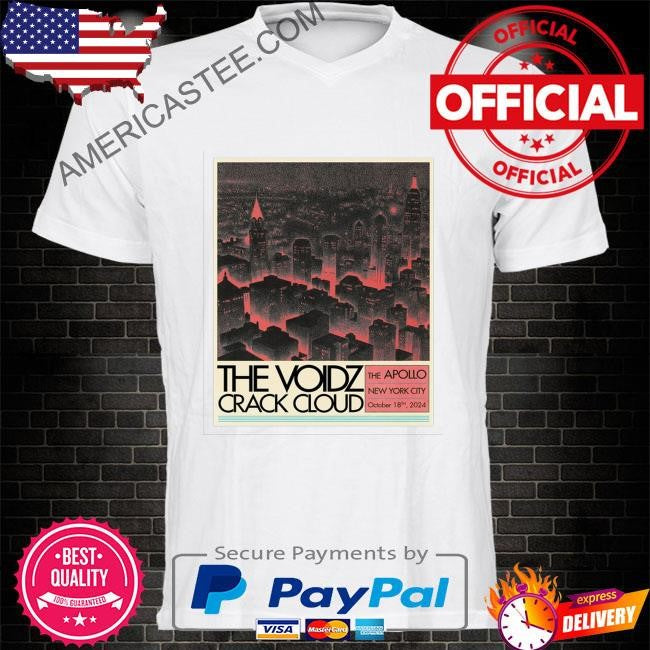 October 18 2024 the apollo new york ny the voidz poster shirt