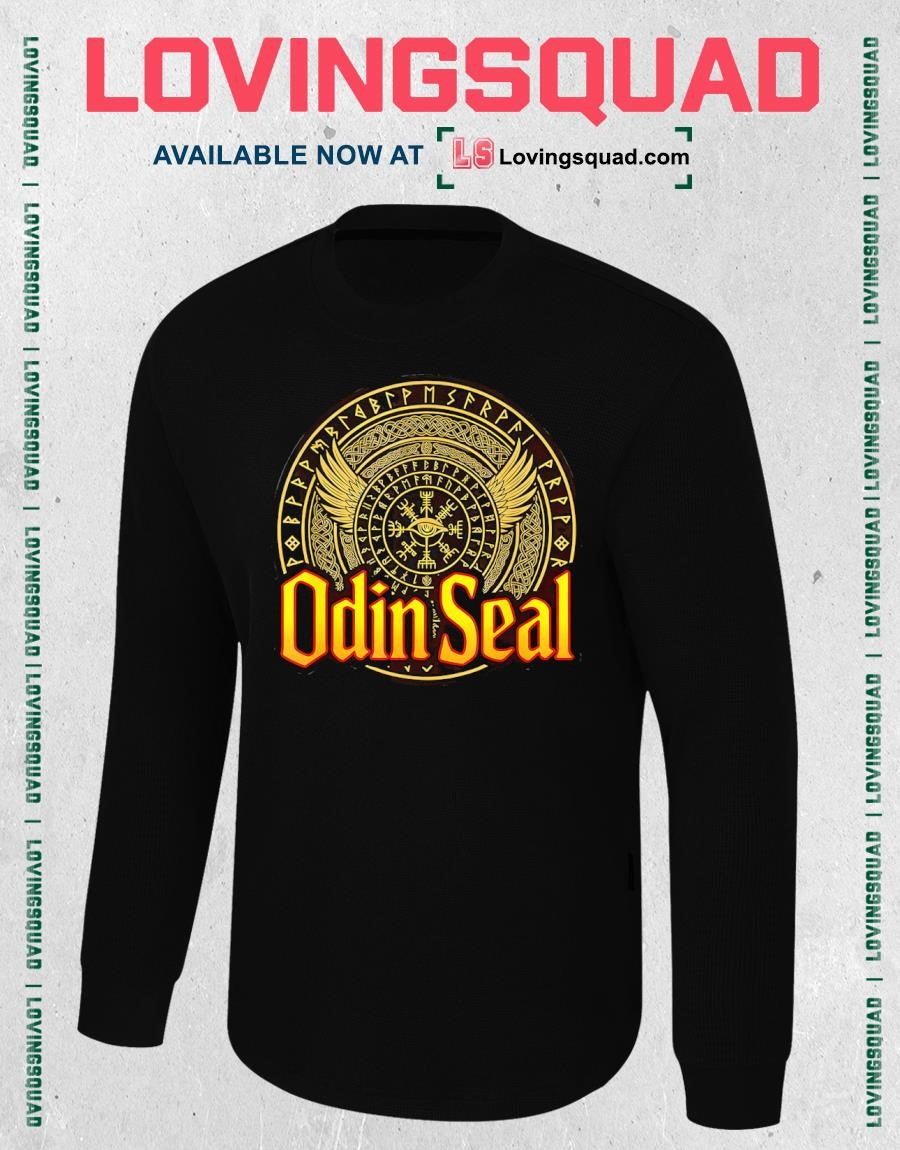 Odin Seal Rune Circle Norse Symbol Design Shirt