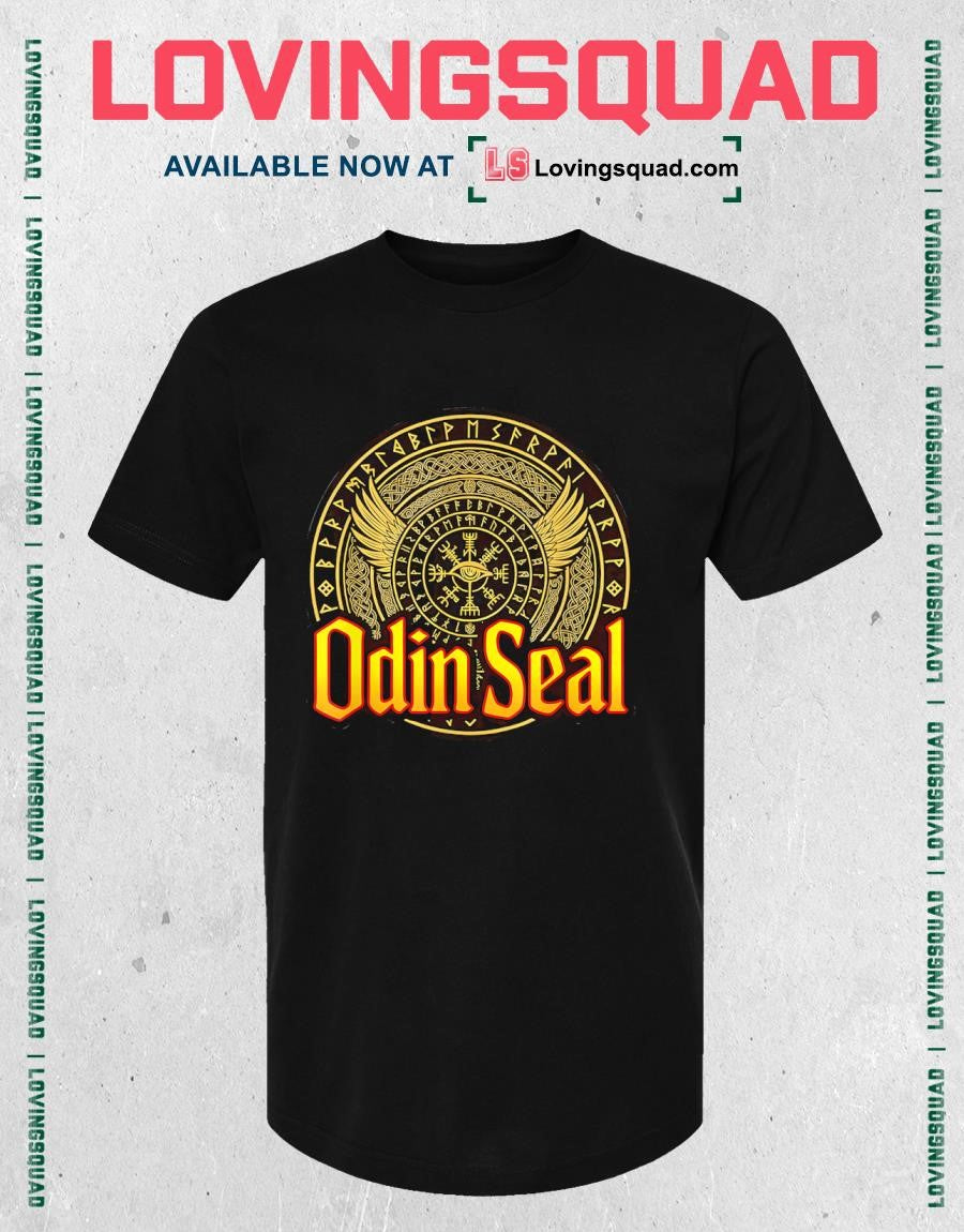 Odin Seal Rune Circle Norse Symbol Design Shirt