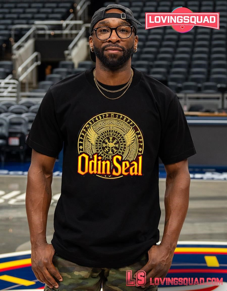 Odin Seal Rune Circle Norse Symbol Design Shirt