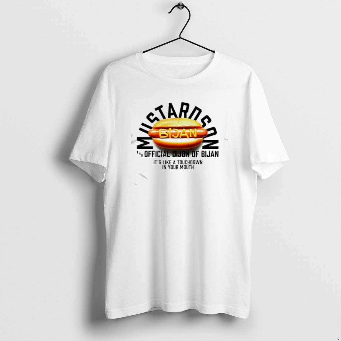 Official Bijan Mustardson Hot Dog Dijon Mustard T-Shirts, Hoodie, Sweatshirt
