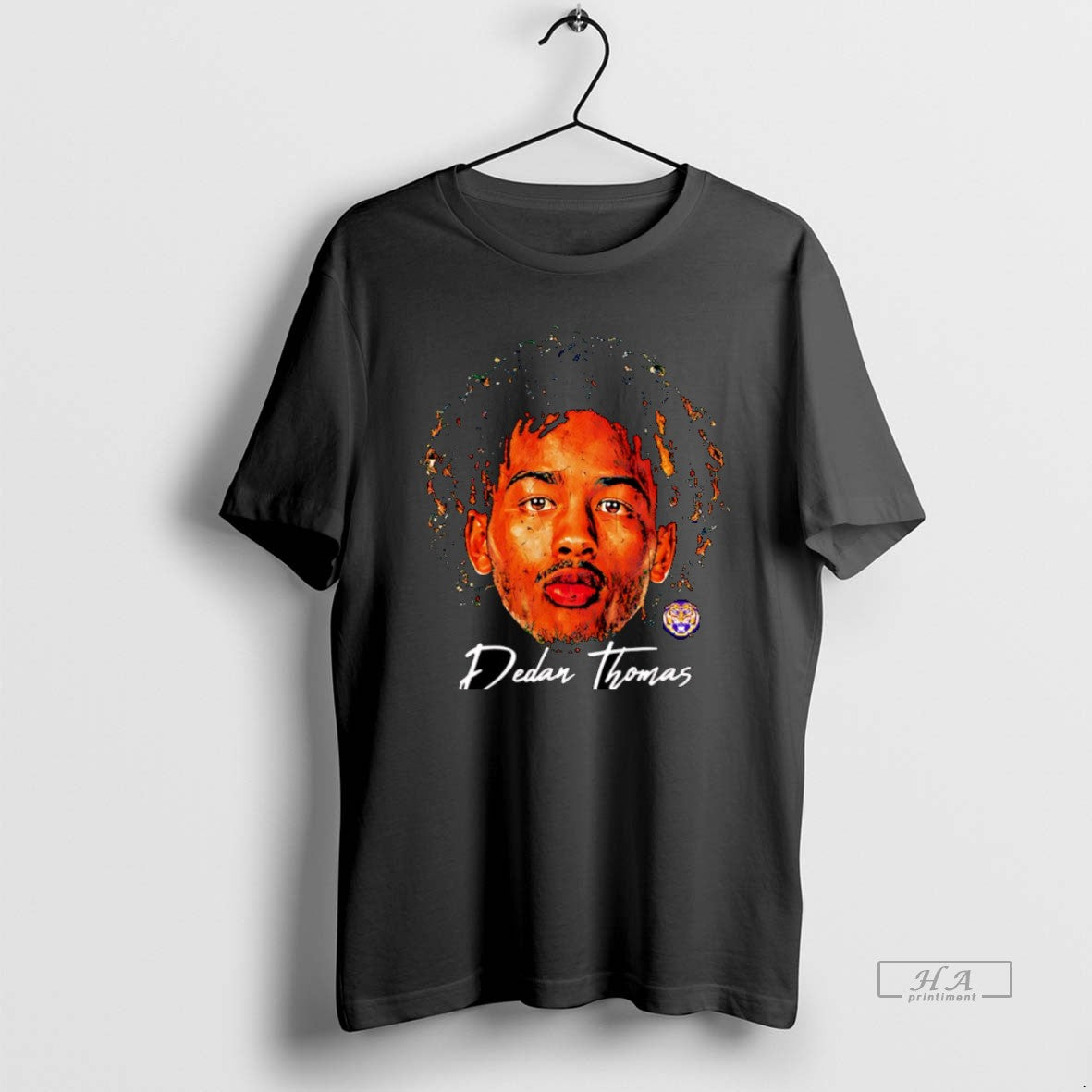 Official Dedan Thomas Jr Lsu Basketball Game Face T-Shirts, Hoodie, Sweatshirt