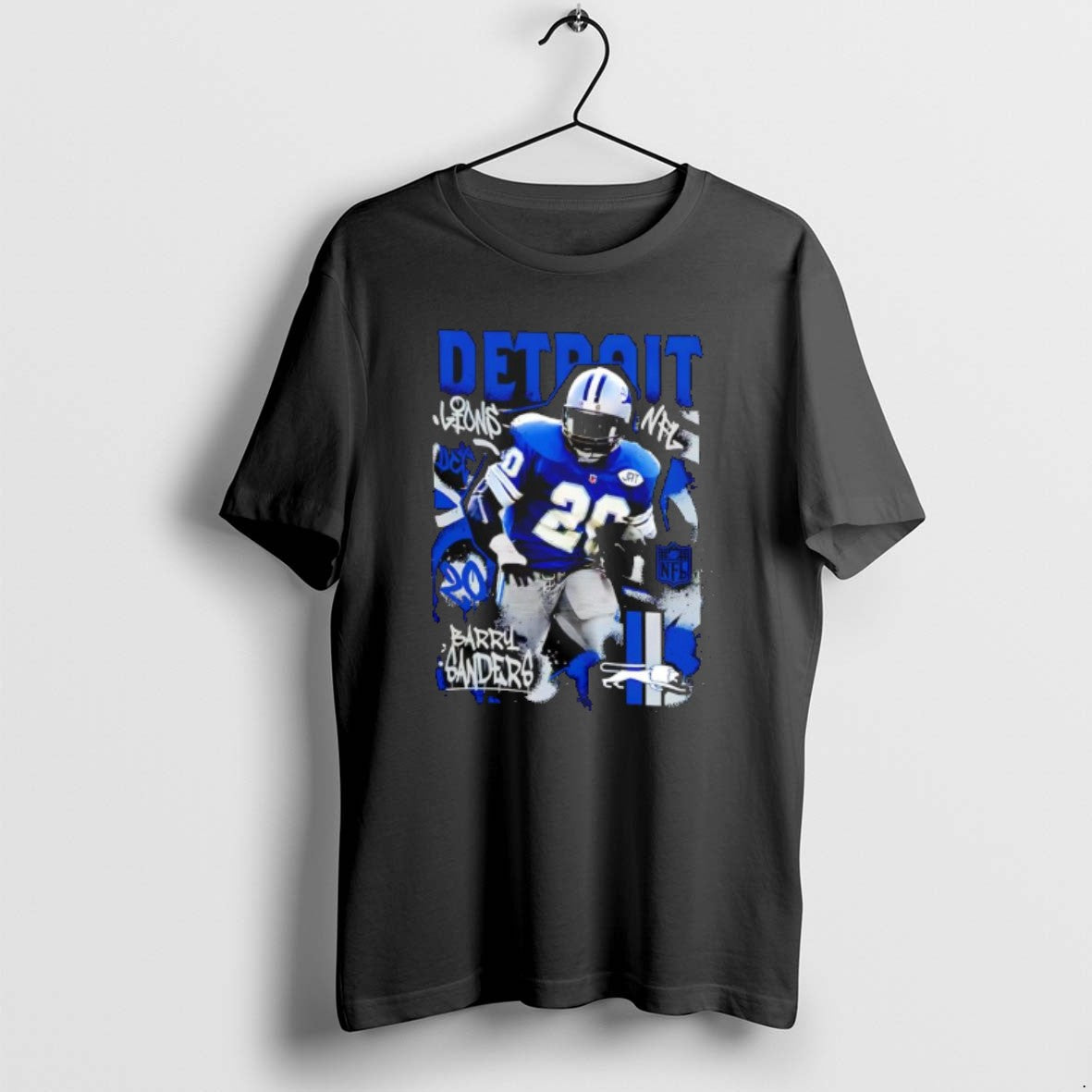 Official Detroit Lions Barry Sanders Star Player T-Shirts, Hoodie, Sweatshirt