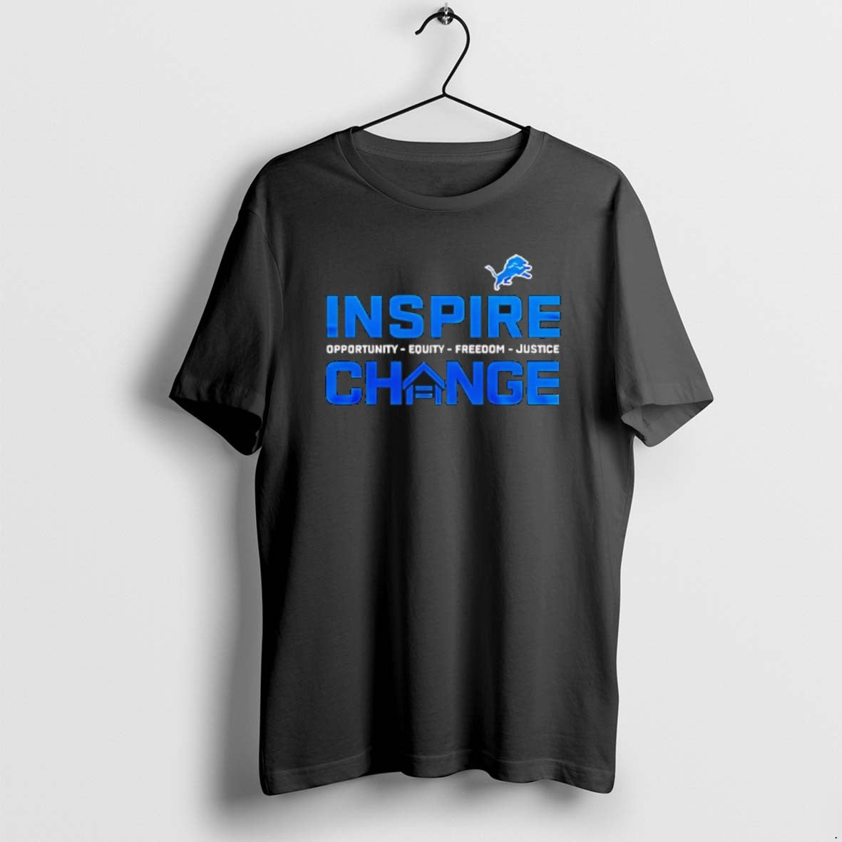 Official Detroit Lions X Inspire Change Logo T-Shirts, Hoodie, Sweatshirt