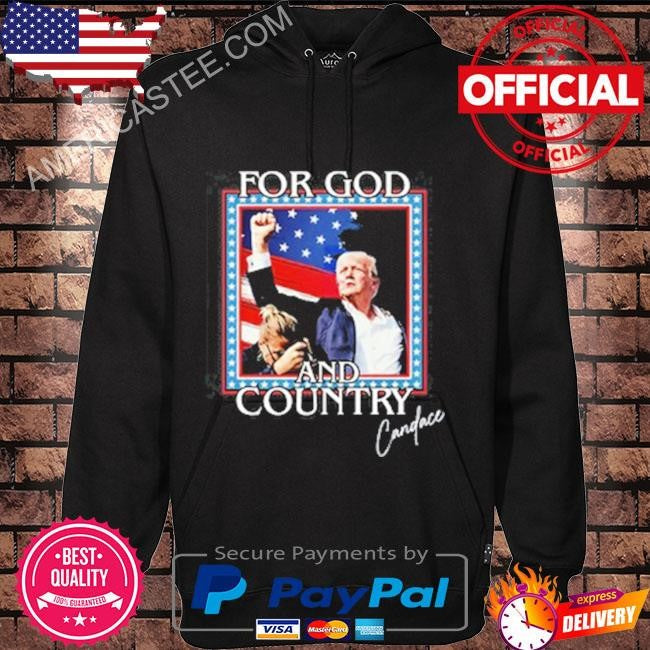 For God And Country Donald Trump Candace Owens Shirt