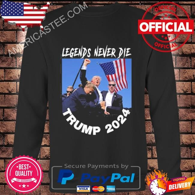 Francis Wolf Legends Never Die Trump 2024 Tee Shirt