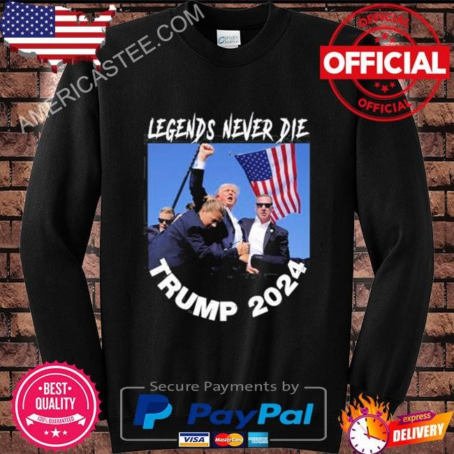 Francis Wolf Legends Never Die Trump 2024 Tee Shirt