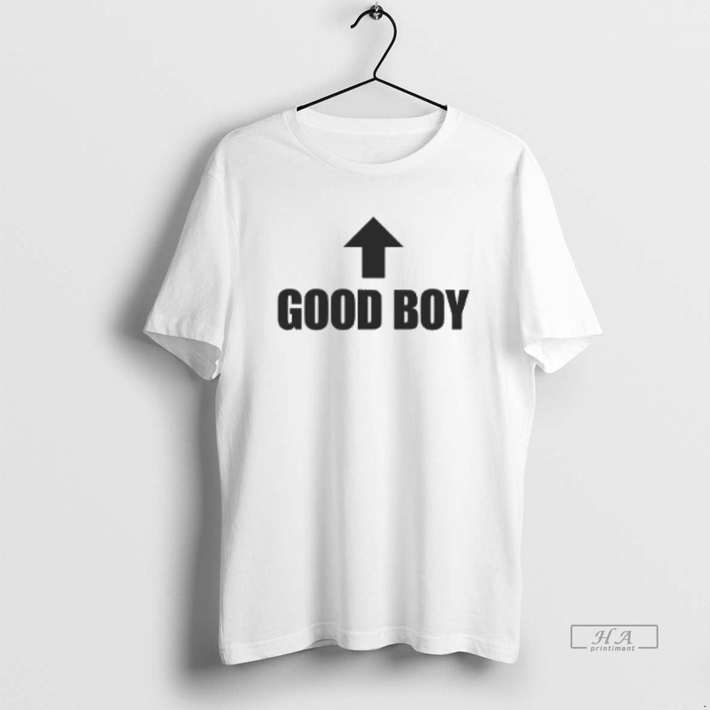 Official Good Boy Arrow Up T-Shirts, Hoodie, Sweatshirt