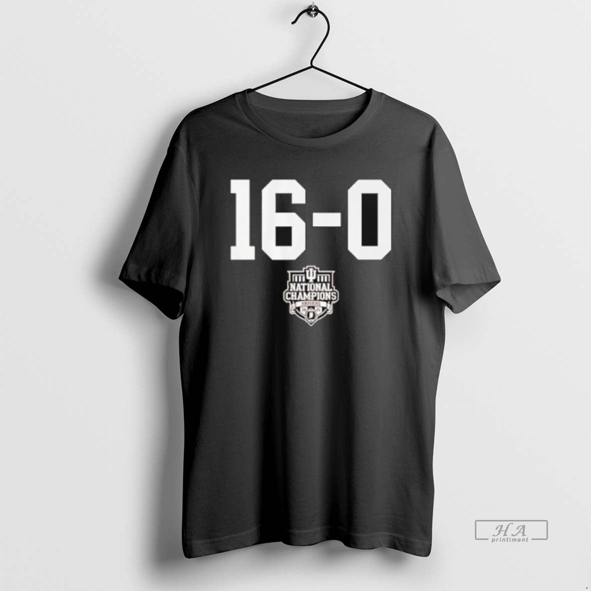Official Indiana Football 16 0 2025 Cfp National Champions T-Shirts, Hoodie, Sweatshirt