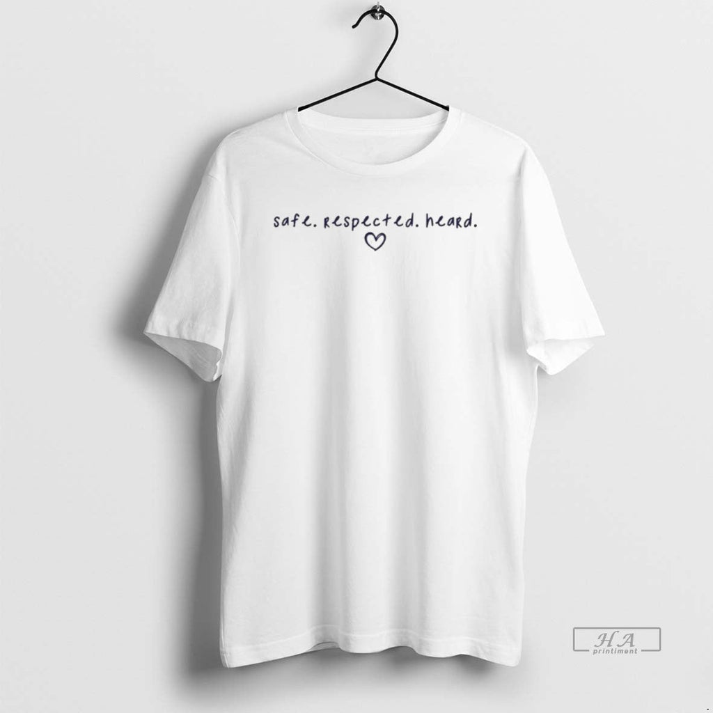 Official Jen Hamilton Safe Respected Heard T-Shirts, Hoodie, Sweatshirt
