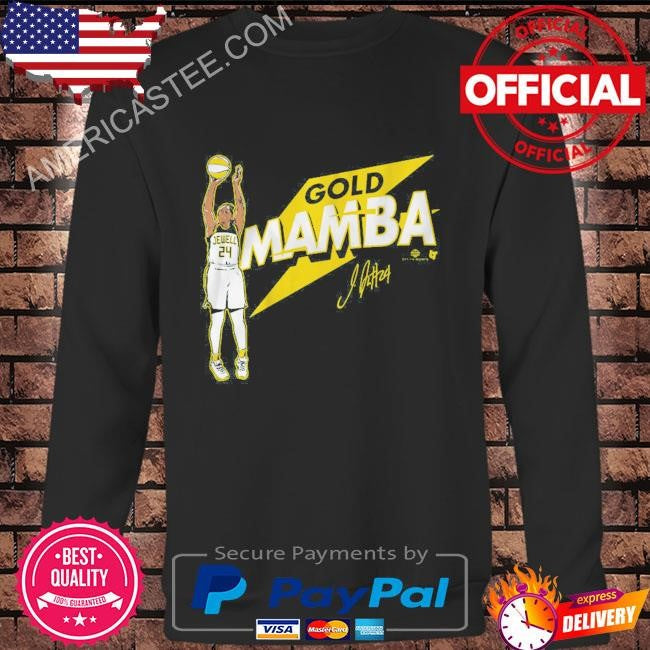 Jewell Loyd Gold Mamba signature 2024 shirt