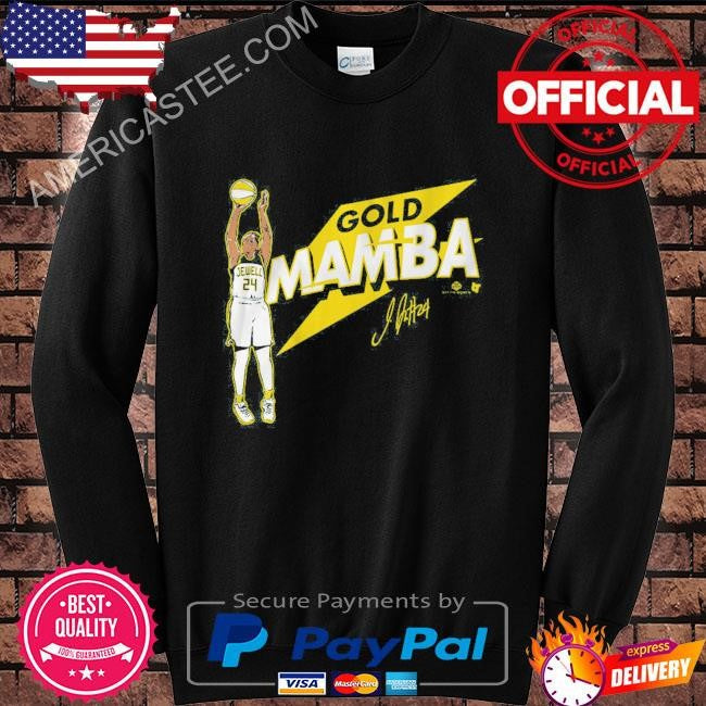 Jewell Loyd Gold Mamba signature 2024 shirt