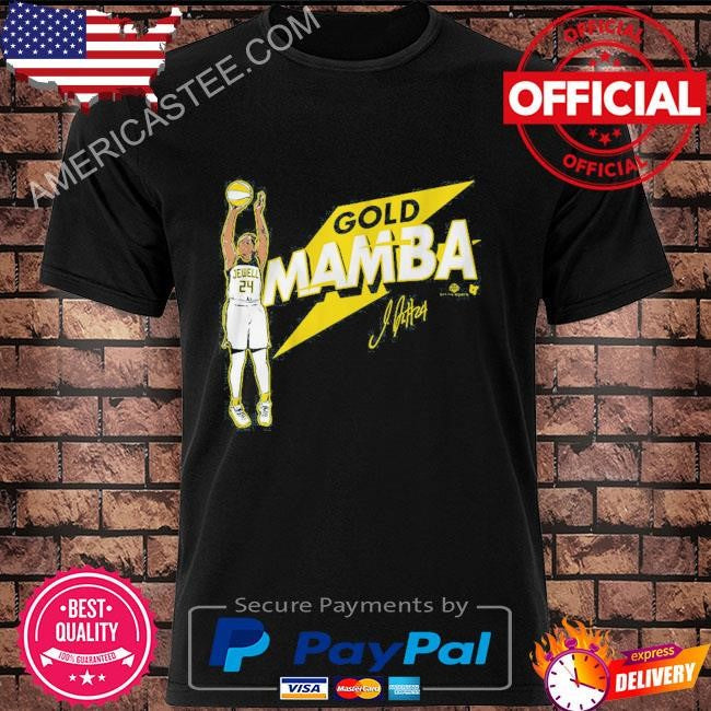 Jewell Loyd Gold Mamba signature 2024 shirt
