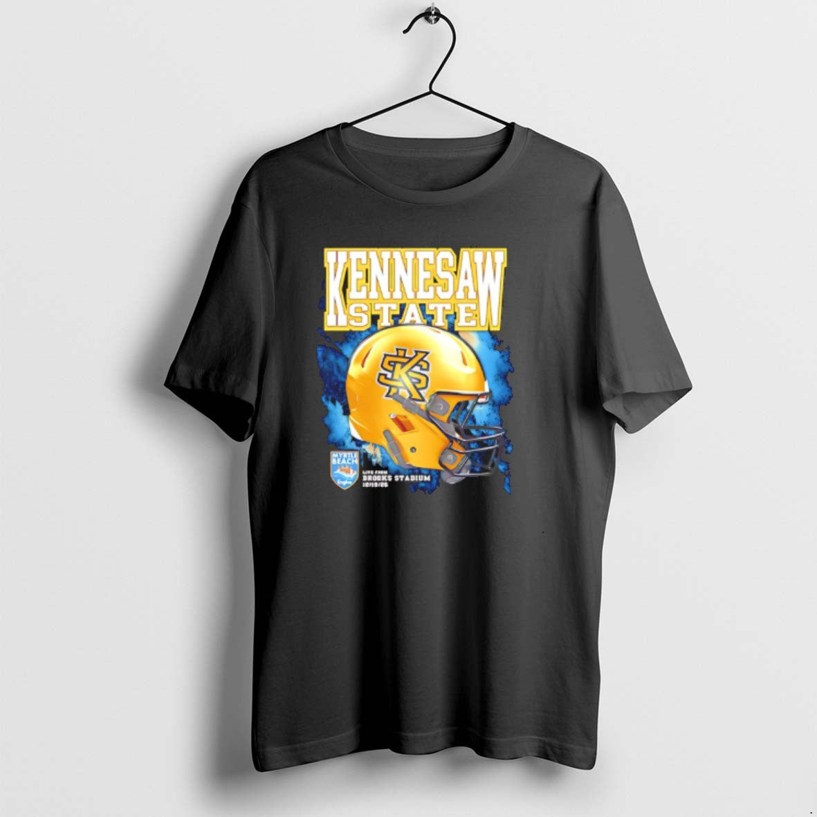 Official Kennesaw State Owls Ksu Myrtle Beach Bowl 2025 Helmet T-Shirts, Hoodie, Sweatshirt