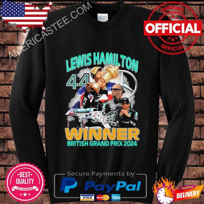 Lewis hamilton winner british grand prix 2024 shirt