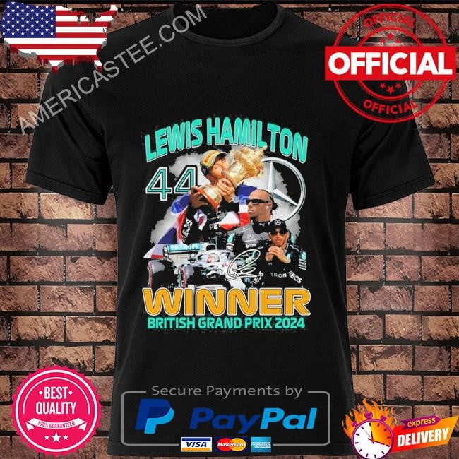 Lewis hamilton winner british grand prix 2024 shirt