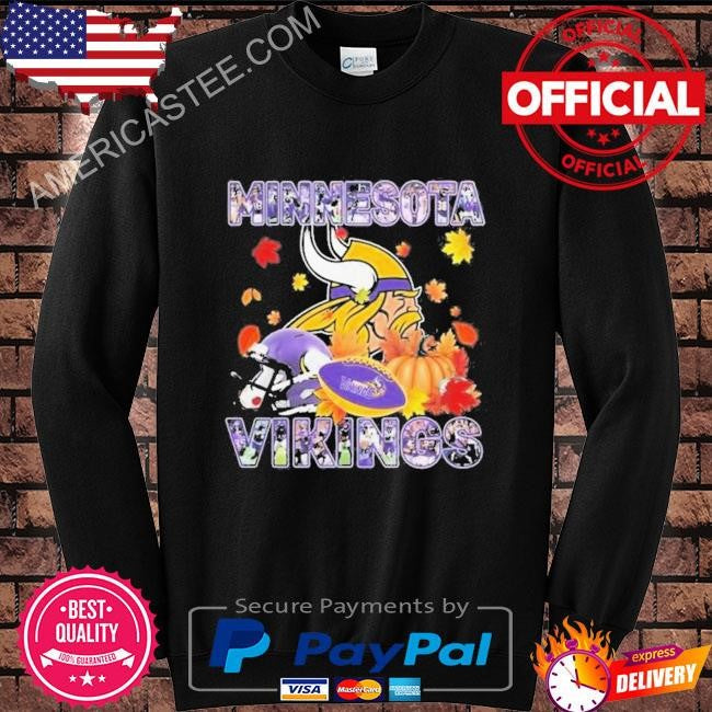 Minnesota Vikings Football Team Autumn Season Shirt