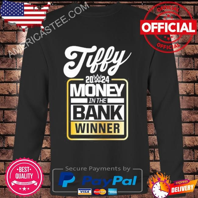Money in the bank winner shirt