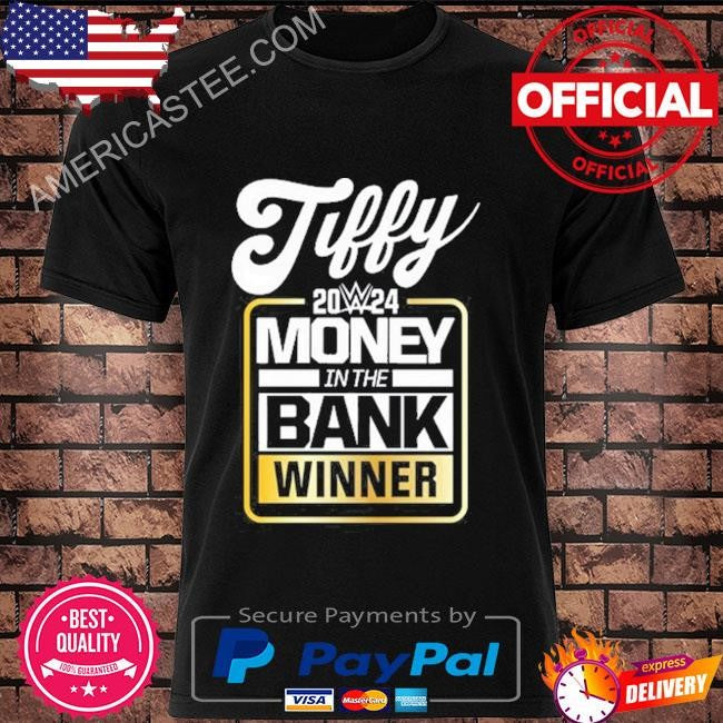 Money in the bank winner shirt