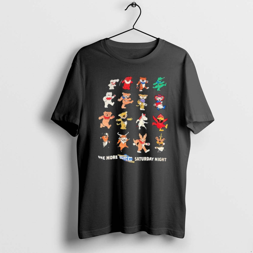 Official One More Sec Football Saturday Night Mascots T-Shirts, Hoodie, Sweatshirt
