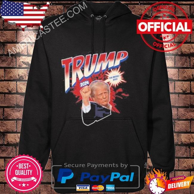 Superhero Donald Trump Fight Trump 2024 Us Flag Donald Trump Pennsylvania Pa Shirt