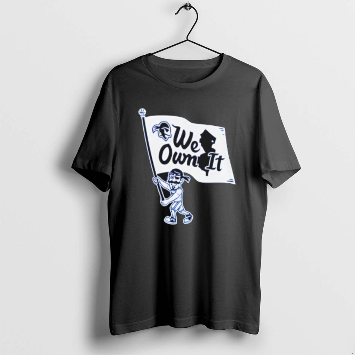 Official We Own Seton Hall Pirates Bleeds Blue T-Shirts, Hoodie, Sweatshirt