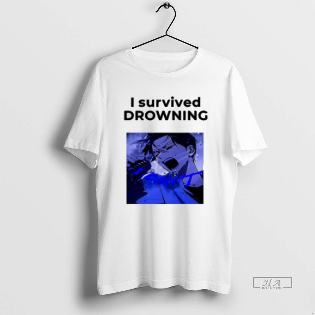 Official Akamu Na Ko I Survived Drowning Classic T-Shirts, Hoodie, Sweatshirt