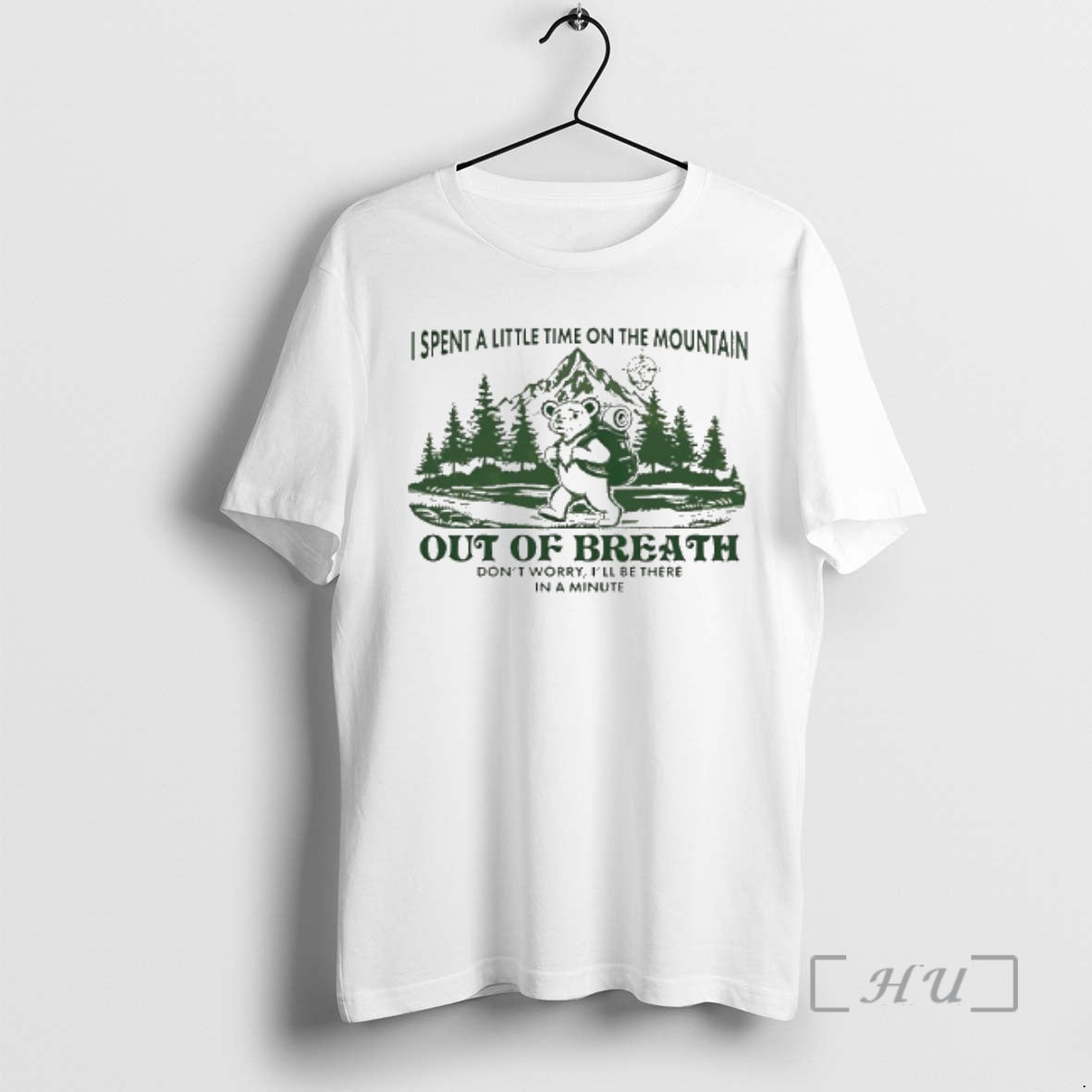 Officials Bear Hiking Spent Little Time Mountain Out Breath Dont Worry T-Shirts, Hoodie, Sweatshirt