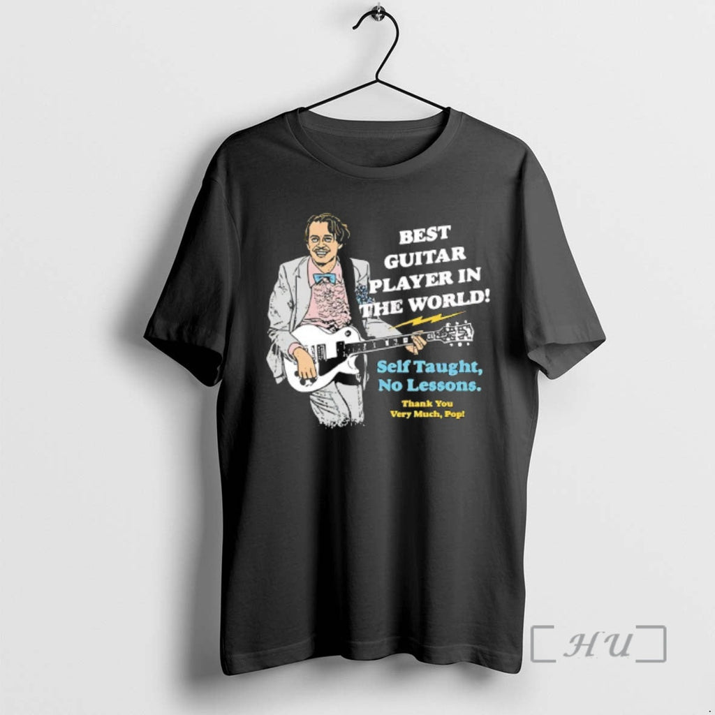 Officials Best Guitar Player World Self Taught No Lessons Thank You Very Much T-Shirts, Hoodie, Sweatshirt