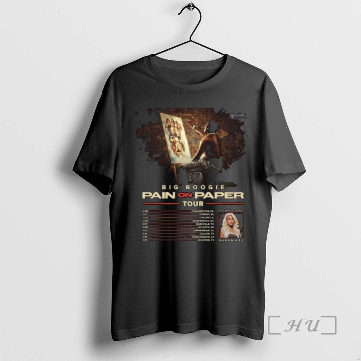 Officials Big Boogie Launching Pain Paper Tour 2026 Circle Black T-Shirts, Hoodie, Sweatshirt